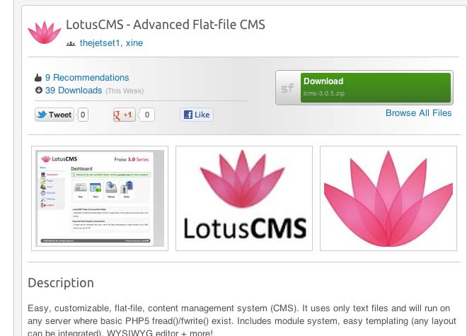 lotus cms