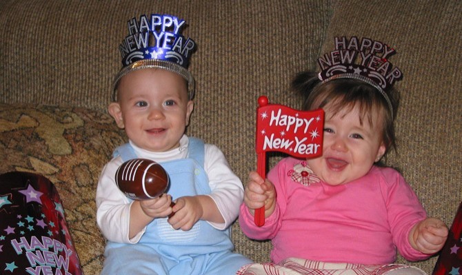 baby new years party