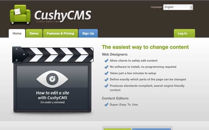 Cushy CMS