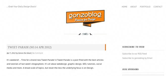 Gonzo Blog