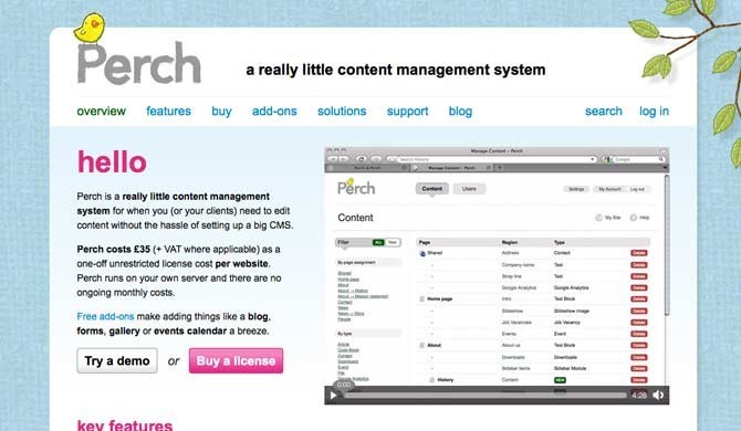 Perch CMS