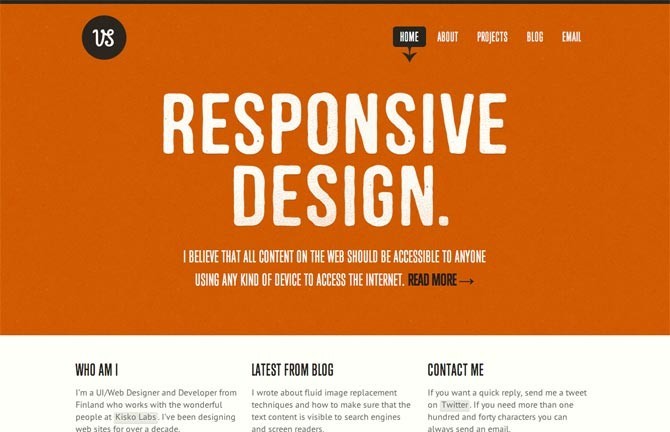 Responsive design