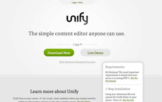 Unify CMS