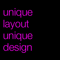 Web Design: Unique Designs, Unique Layouts
