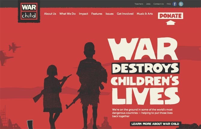 warchild typography