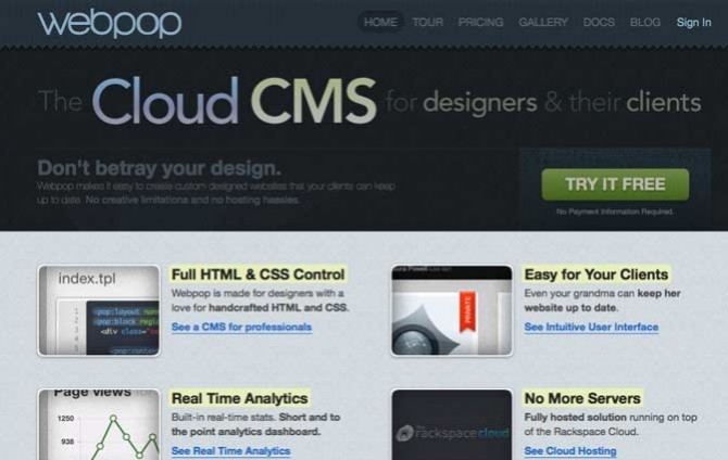 WebPop CMS